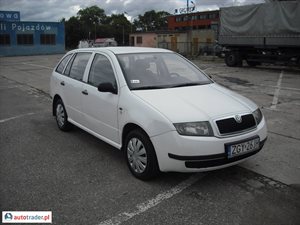 Skoda Fabia 2004 1.9 64 KM Skoda Fabia 2004 1.9 64 KM