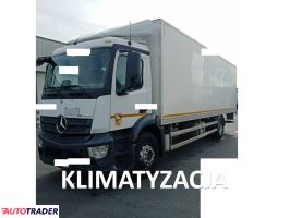 Mercedes Antos 1830 Euro6 kontener 21pal winda poduszki klima Sprowadzony - zobacz ofertę
