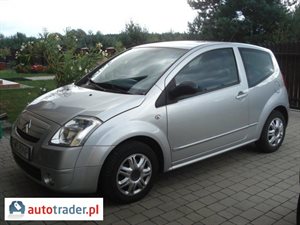 Citroen C2 2007 1.4 68 KM Citroen C2 2007 1.4 68 KM