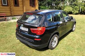 BMW X3 2015 2.0 150 KM BMW X3 2015 2.0 150 KM