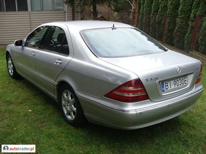 Mercedes S-klasa 1999 3.2 197 KM Mercedes S-klasa 1999 3.2 197 KM