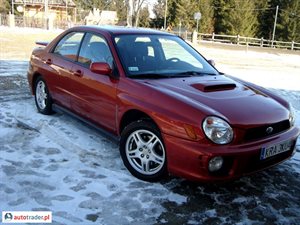 Subaru Impreza 2002 2.0 218 KM Subaru Impreza 2002 2.0 218 KM