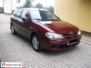 Nissan Almera 2002 1.8 114 KM Nissan Almera 2002 1.8 114 KM
