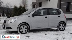 Chevrolet Aveo 2010 1.2 80 KM Chevrolet Aveo 2010 1.2 80 KM