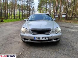 Mercedes S-klasa 2001 3.2 224 KM