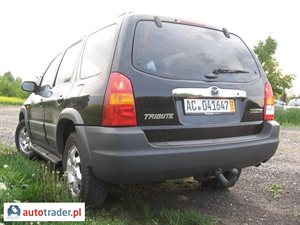 Mazda Tribute 2001 2.0 124 KM Mazda Tribute 2001 2.0 124 KM