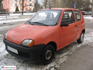 Fiat Seicento 1999 0.9 41 KM Fiat Seicento 1999 0.9 41 KM