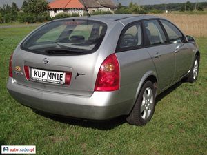 Nissan Primera 2003 1.8 116 KM Nissan Primera 2003 1.8 116 KM
