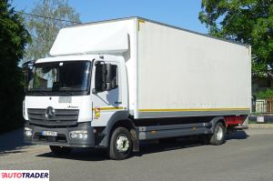Mercedes Atego 1218 Euro 6 kontener 20pal winda tylko 338tys.km! - zobacz ofertę