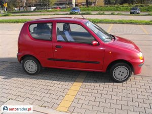 Fiat Seicento 1999 1.1 54 KM Fiat Seicento 1999 1.1 54 KM
