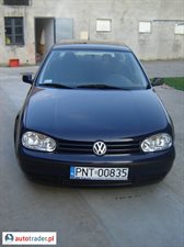 Volkswagen Golf 1998 1.4 75 KM Volkswagen Golf 1998 1.4 75 KM
