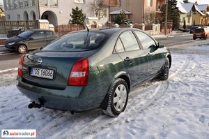 Nissan Primera 2002 1.8 115 KM Nissan Primera 2002 1.8 115 KM