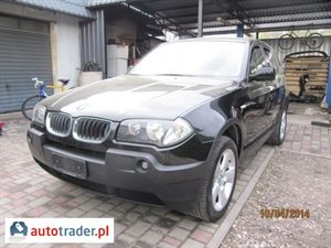 BMW X3 2004 2.5 192 KM BMW X3 2004 2.5 192 KM