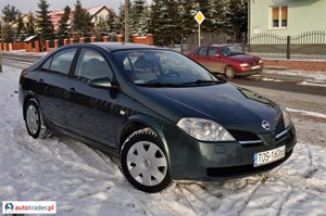 Nissan Primera 2002 1.8 115 KM Nissan Primera 2002 1.8 115 KM