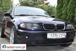 BMW 330 2002 2.9 184 KM