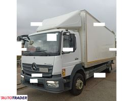 Mercedes Atego 1621 Euro 6 kontener 18 palet winda poduszki sprowadzony - zobacz ofertę