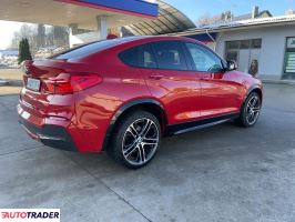 BMW X4 2016 2.0 190 KM