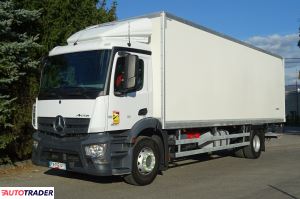 Mercedes Antos 1827 Euro6 kontener 21pal, winda poduszki klima - zobacz ofertę