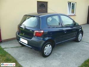 Toyota Yaris 2002 1.0 68 KM Toyota Yaris 2002 1.0 68 KM