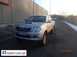 Toyota Hilux 2011 3.0 171 KM Toyota Hilux 2011 3.0 171 KM