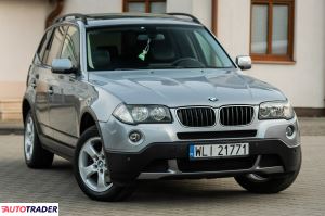 BMW X3 2007 2.0 150 KM BMW X3 2007 2.0 150 KM