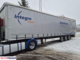 Krone naczepa firanka