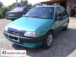 Citroen Saxo 1996 1.4 75 KM Citroen Saxo 1996 1.4 75 KM