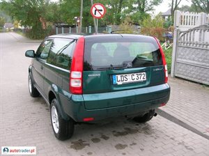 Honda HR-V 1999 1.6 105 KM Honda HR-V 1999 1.6 105 KM