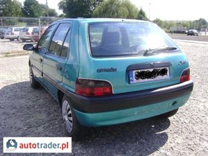 Citroen Saxo 1996 1.4 75 KM Citroen Saxo 1996 1.4 75 KM