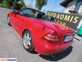 Mercedes SLK 2000 2 163 KM Mercedes SLK 2000 2 163 KM