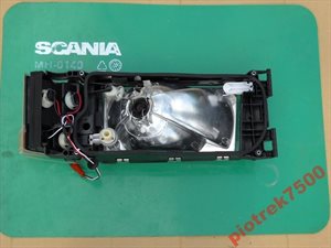 Lampa przednia kompletna z wiązką Scania