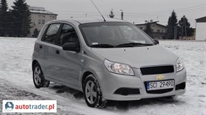 Chevrolet Aveo 2010 1.2 80 KM Chevrolet Aveo 2010 1.2 80 KM