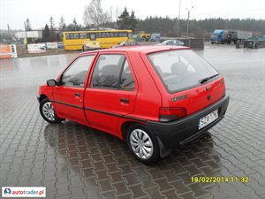 Peugeot 106 1996 1 55 KM Peugeot 106 1996 1 55 KM