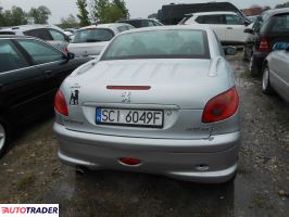 Peugeot 206 CC 2003 2.0 136 KM