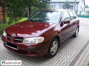 Nissan Almera 2002 1.8 114 KM Nissan Almera 2002 1.8 114 KM