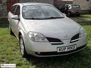 Nissan Primera 2003 1.8 116 KM Nissan Primera 2003 1.8 116 KM