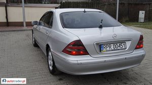 Mercedes S-klasa 2000 3.2 197 KM Mercedes S-klasa 2000 3.2 197 KM