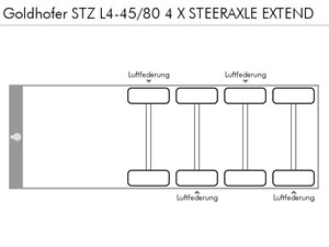 GOLDHOFER STZ L4-45/80 4 X STEERAXLE