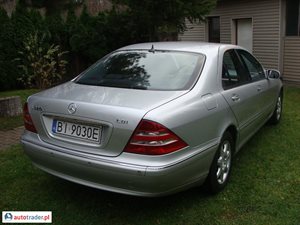 Mercedes S-klasa 1999 3.2 197 KM Mercedes S-klasa 1999 3.2 197 KM