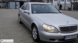 Mercedes S-klasa 2000 3.2 197 KM Mercedes S-klasa 2000 3.2 197 KM