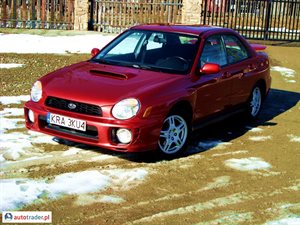 Subaru Impreza 2002 2.0 218 KM Subaru Impreza 2002 2.0 218 KM