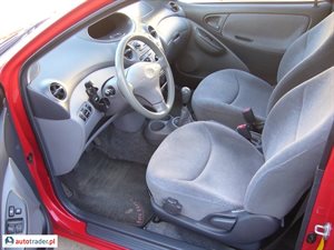 Toyota Yaris 2000 1.0 68 KM Toyota Yaris 2000 1.0 68 KM