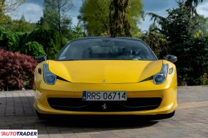 Ferrari 458 Italia 2010 4.5 569 KM