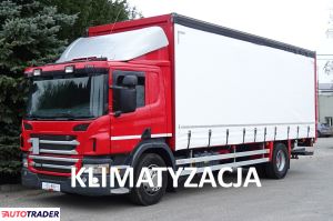 Scania P250 Euro 6 sypialna, firanka 18pal, winda, sprowadzony - zobacz ofertę