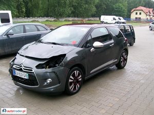 Citroen DS3 2012 1.6 90 KM Citroen DS3 2012 1.6 90 KM