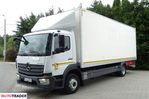 Mercedes Atego 1218 Euro6 tylko 323tys.km Kontener 18p winda Sprowadzony - zobacz ofertę