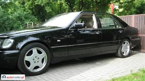 Mercedes S-klasa 1997 6.0 394 KM Mercedes S-klasa 1997 6.0 394 KM