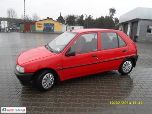 Peugeot 106 1996 1 55 KM Peugeot 106 1996 1 55 KM