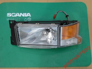 Lampa przednia kompletna z wiązką Scania