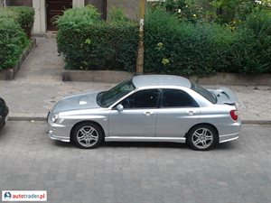 Subaru Impreza 2002 2.0 218 KM Subaru Impreza 2002 2.0 218 KM